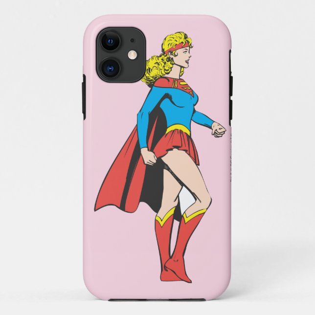 Supergirl Profile Case-Mate iPhone Case (Back)