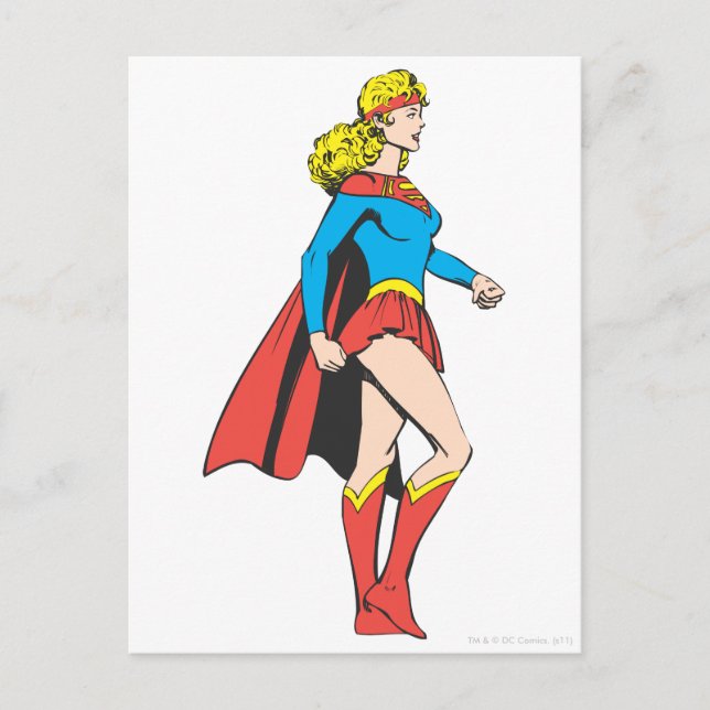 Supergirl Profile Postcard (Front)