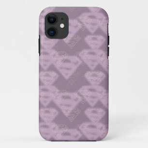 Supergirl Purple Halftone Logo iPhone 11 Case