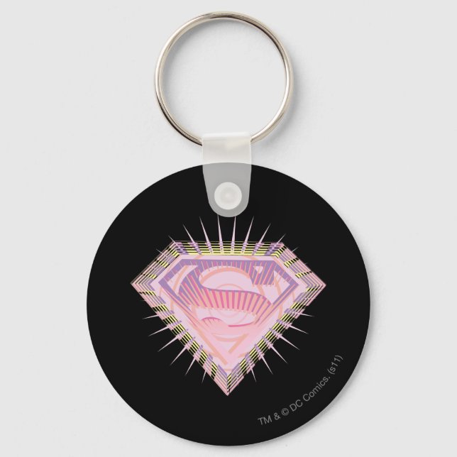 Supergirl Rad Logo Key Ring (Front)