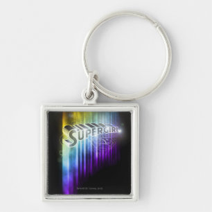 Supergirl Rainbow Key Ring