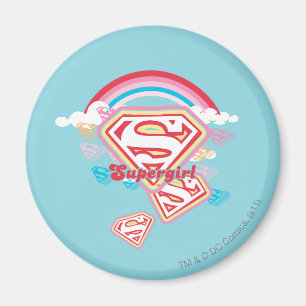 Supergirl Rainbow Magnet