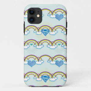 Supergirl Rainbow Pattern iPhone 11 Case
