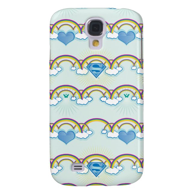 Supergirl Rainbow Pattern Case-Mate Samsung Galaxy Case (Back)