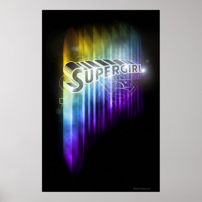 Supergirl Rainbow Poster (Front)