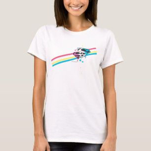 Supergirl Rainbow Stripes T-Shirt