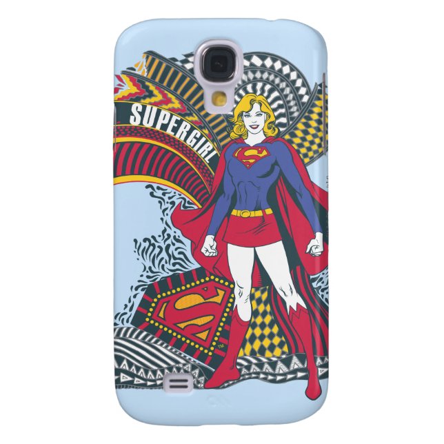 Supergirl Random World 1 Case-Mate Samsung Galaxy Case (Back)