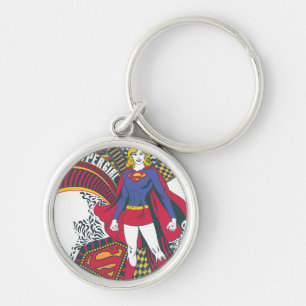 Supergirl Random World 1 Key Ring