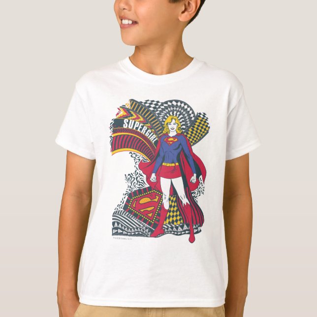 Supergirl Random World 1 T-Shirt (Front)