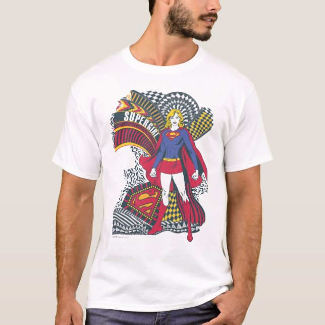 Supergirl Random World 1 T-Shirt (Front)