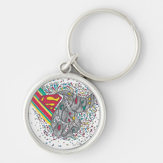 Supergirl Random World 2 Key Ring (Front)