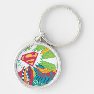 Supergirl Random World 3 Key Ring