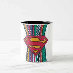 Supergirl Random World 4 Two-Tone Coffee Mug