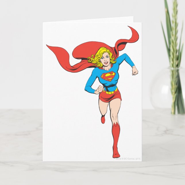Supergirl Ready to Go Card (Front)