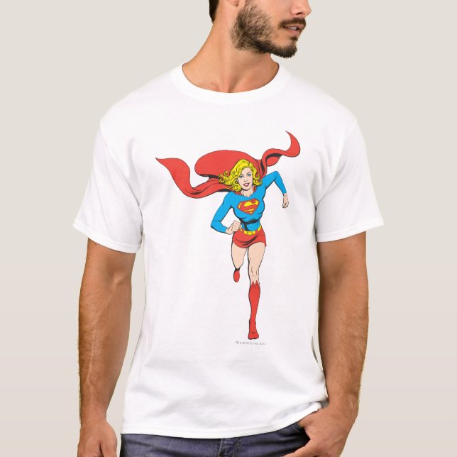 Supergirl Ready to Go T-Shirt (Front)
