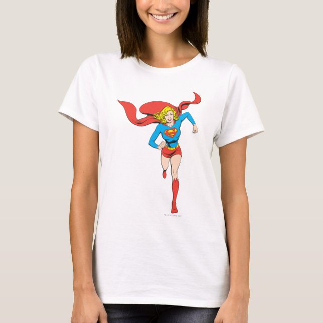 Supergirl Ready to Go T-Shirt (Front)