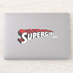 Supergirl Red and White Logo