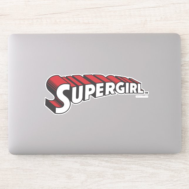 Supergirl Red and White Logo (Computer)
