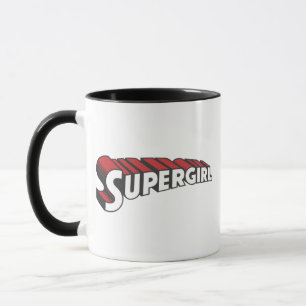 Supergirl Red and White Logo Mug
