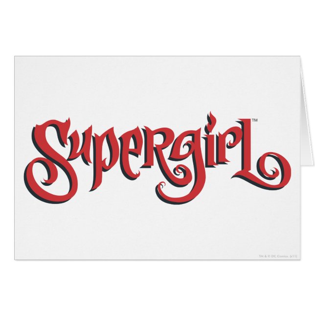 Supergirl Red Logo (Front Horizontal)