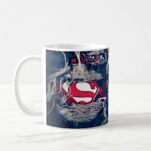 Supergirl Red, White & Blue Coffee Mug