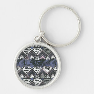 Supergirl Repeat S Pattern Key Ring