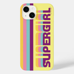 Supergirl Retro Colorshift Graphic Case-Mate iPhone 14 Case