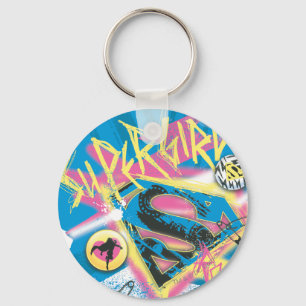 Supergirl Rocks Key Ring