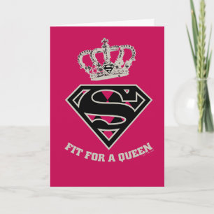 Supergirl S-Shield "Fit For A Queen" Card