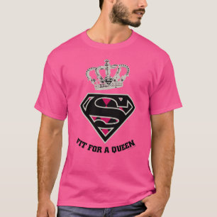 Supergirl S-Shield "Fit For A Queen" T-Shirt