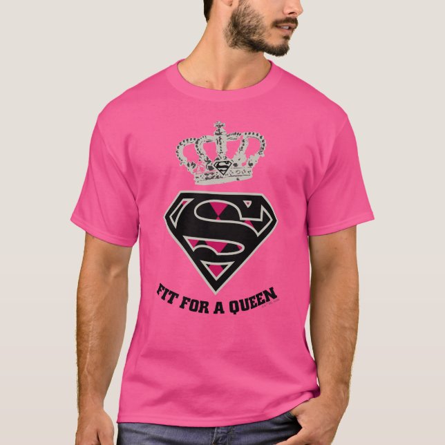 Supergirl S-Shield "Fit For A Queen" T-Shirt (Front)