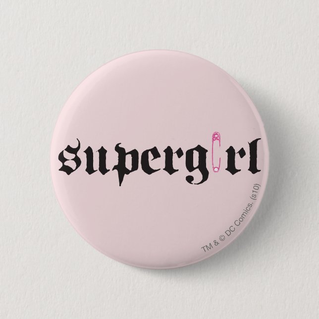 Supergirl Safety Pin Letter (Front)