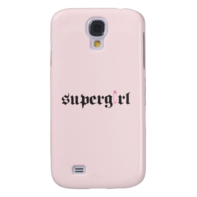 Supergirl Safety Pin Letter Case-Mate Samsung Galaxy Case (Back)