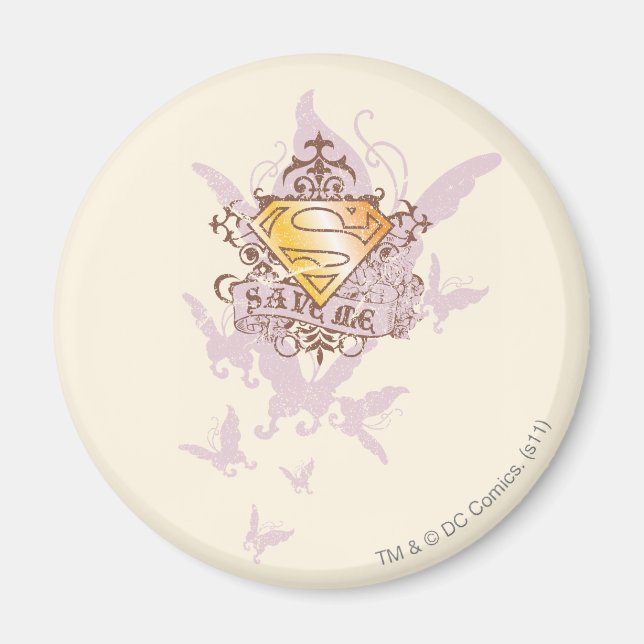 Supergirl Save Me Magnet (Front)