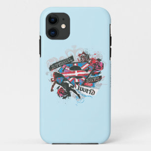 Supergirl Saves the World iPhone 11 Case