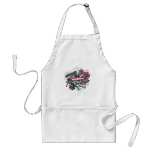 Supergirl Saves the World Standard Apron