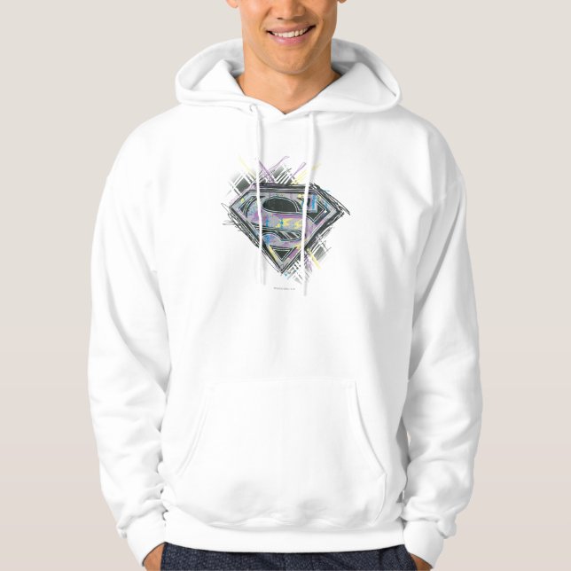 Supergirl Scribbles Logo Hoodie (Front)