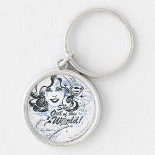 Supergirl She's Out of this World! Key Ring