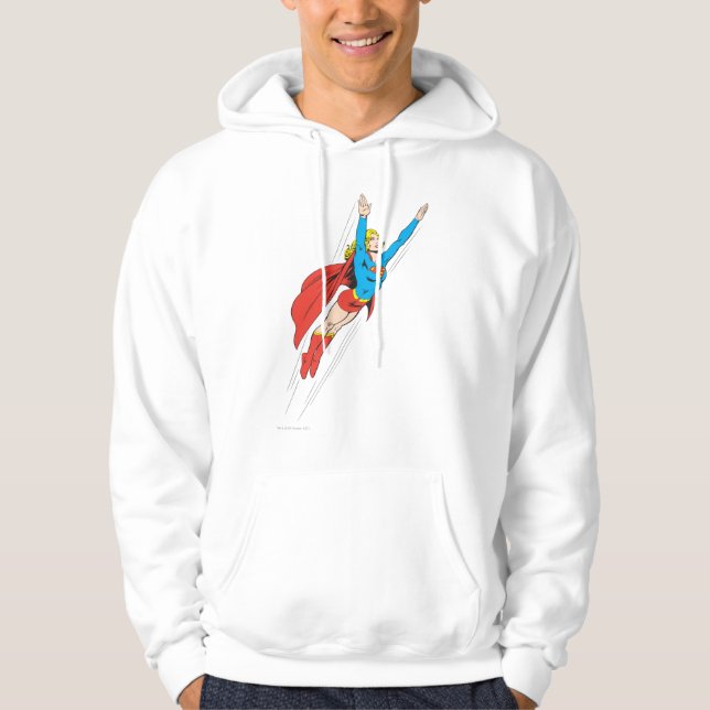 Supergirl Soars High Hoodie (Front)