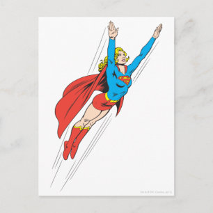 Supergirl Soars High Postcard