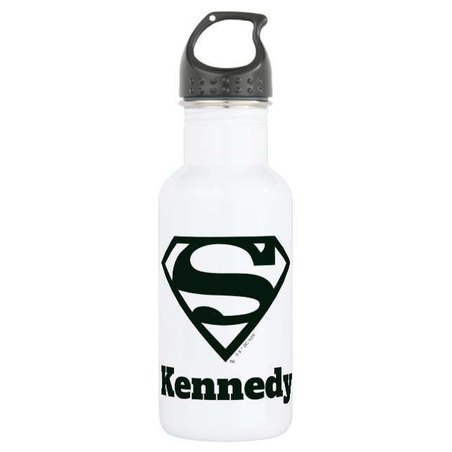 Supergirl Solid S-Shield 532 Ml Water Bottle (Front)