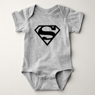Supergirl Solid S-Shield Baby Bodysuit