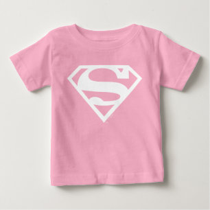 Supergirl Solid S-Shield Baby T-Shirt