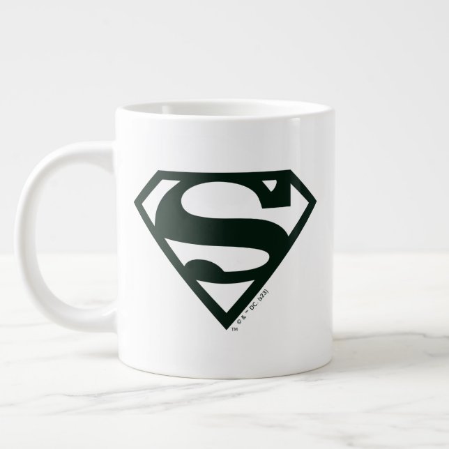 Supergirl Solid S-Shield Large Coffee Mug (Left)