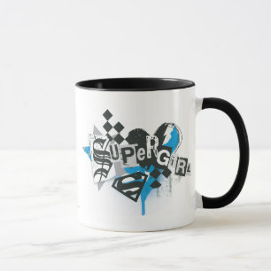 Supergirl Spills and Splatter Mug