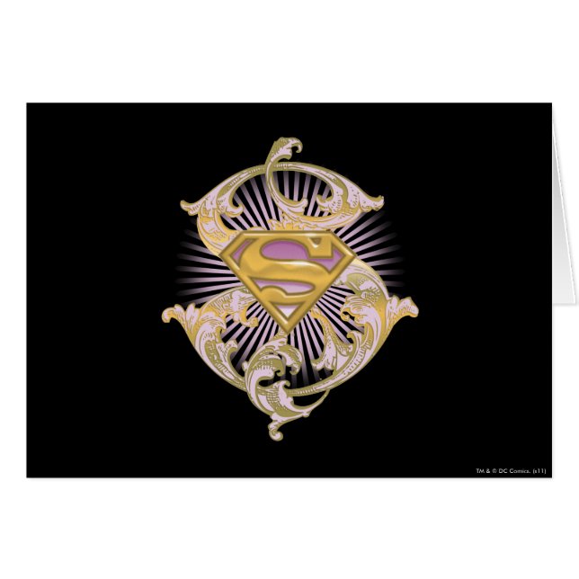 Supergirl Starbust Logo (Front Horizontal)