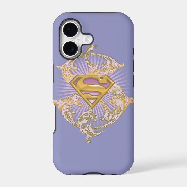 Supergirl Starbust Logo (Back)