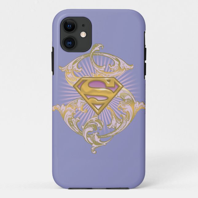 Supergirl Starbust Logo Case-Mate iPhone Case (Back)