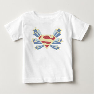 Supergirl Stars S-Shield Baby T-Shirt