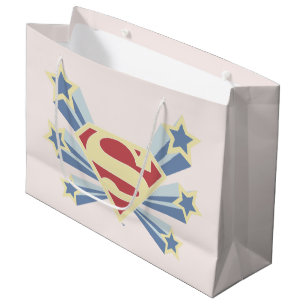 Supergirl Stars S-Shield Large Gift Bag